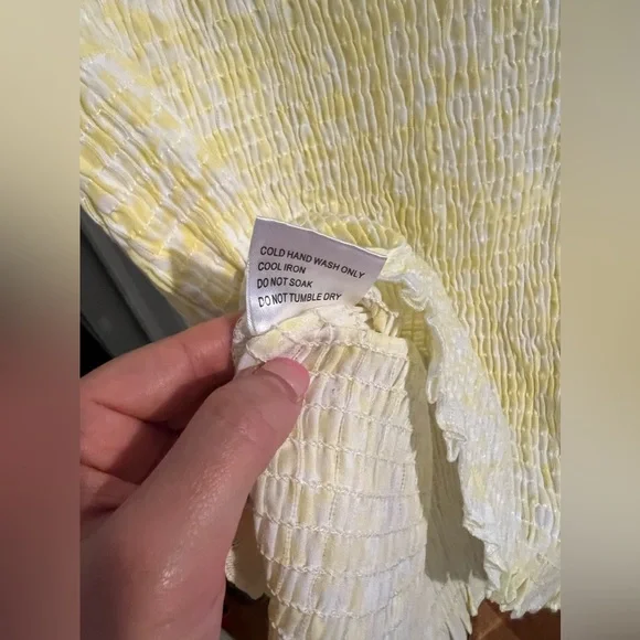 NWT yellow floral dress!! - Picture 6 of 7